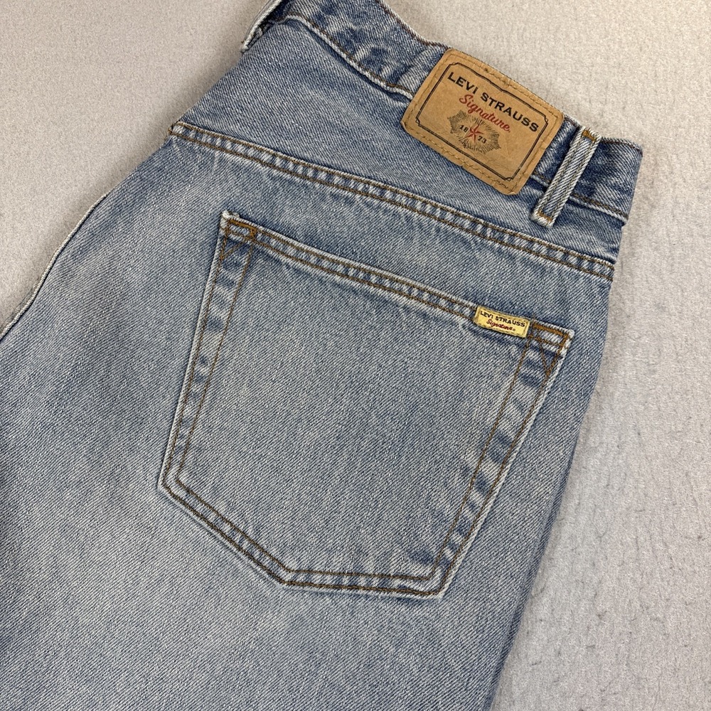Vintage Y2K Levi Strauss Signature‎ Men's Loose Fit Straight Jeans Size W40 L30